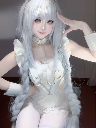 Nyako喵子最新作品集结清新与微胖的绝妙平衡，清新与微胖的写真合集-ACGAI艺图