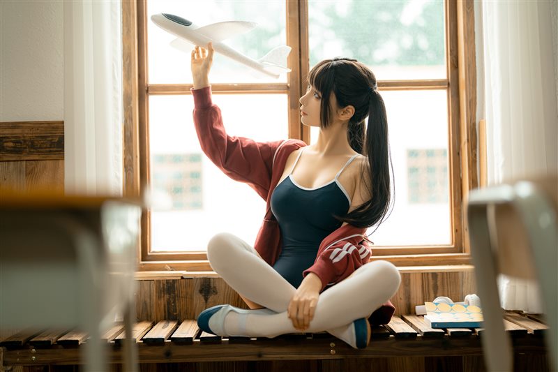 蠢沫沫午后课间cos作品，原来她的课间活动这么丰富啊-ACGAI艺图