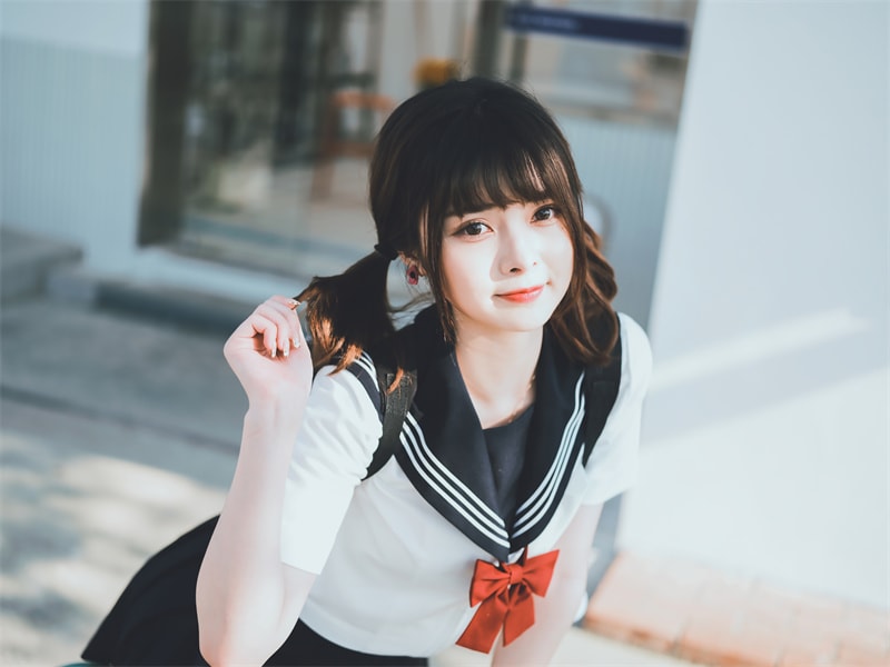 河豚抚子是谁？那年喜欢的女孩带着微笑走来-ACGAI艺图