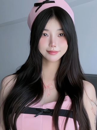 网红鱼神微密新作，知性女友角色演绎让人心动！-ACGAI艺图