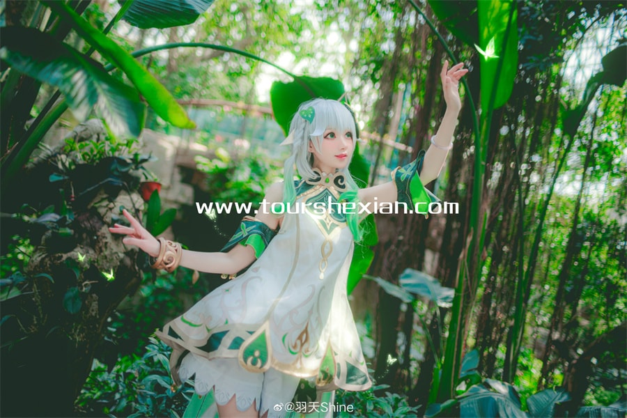 羽天Shine个人介绍，笑容如阳光的小仙女-ACGAI艺图