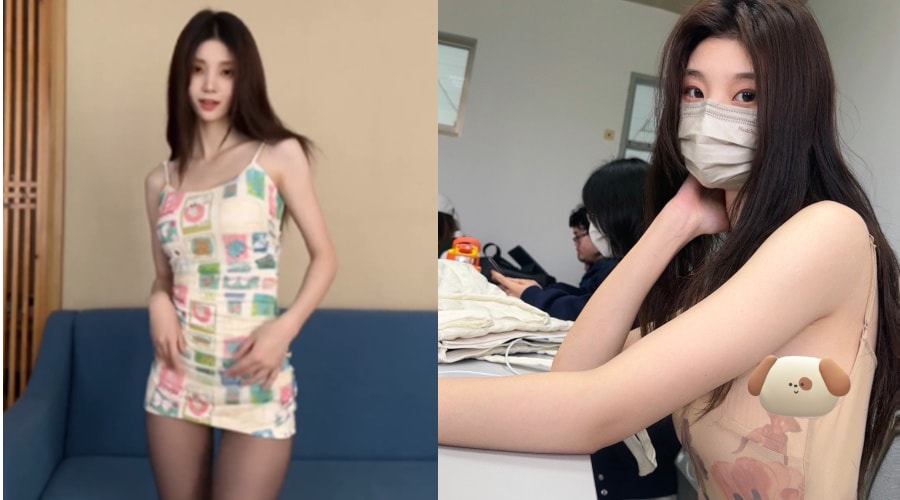 肚脐小师妹微密精选资源，高学历的大眼美人！-ACGAI艺图