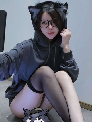 脸红mm微博精选图集，她的精美自拍大赏-ACGAI艺图