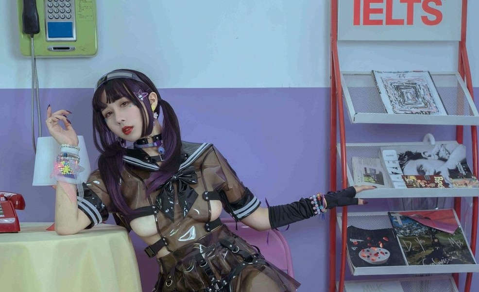 云溪溪cosplay奶桃 幻想学院图集介绍，幻想学院奇遇，学院风，开启青春之旅-ACGAI艺图