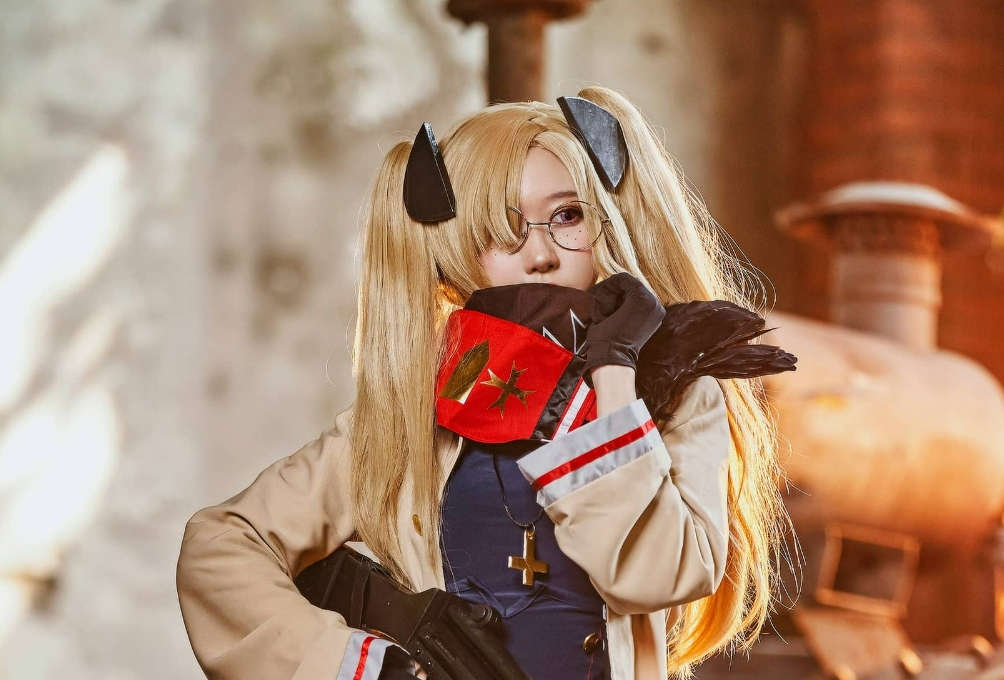 阿包也是兔娘cosplay生或死·穗香泳装作品图集-ACGAI艺图