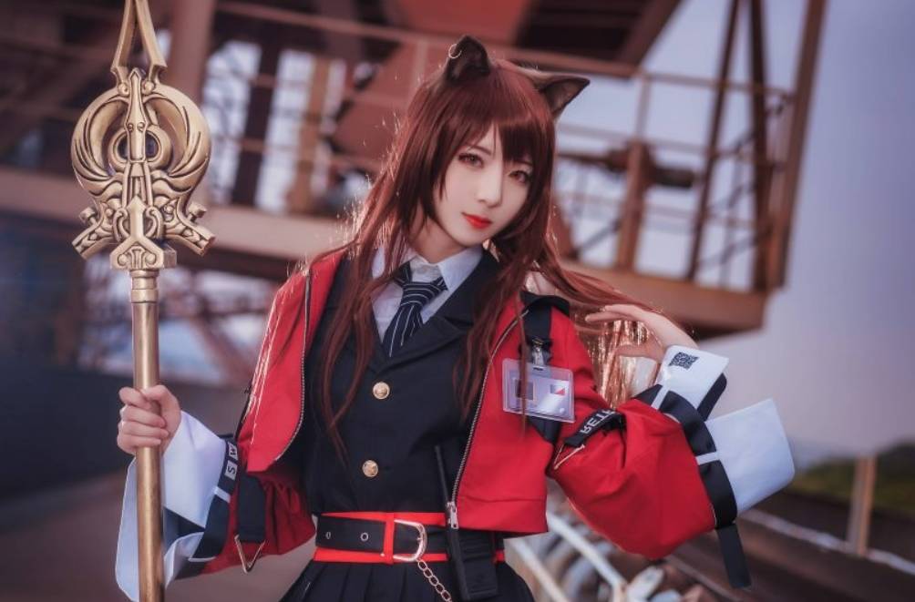 弥音音（弥音音ww）cosplay明日方舟·天火作品图集鉴赏-ACGAI艺图