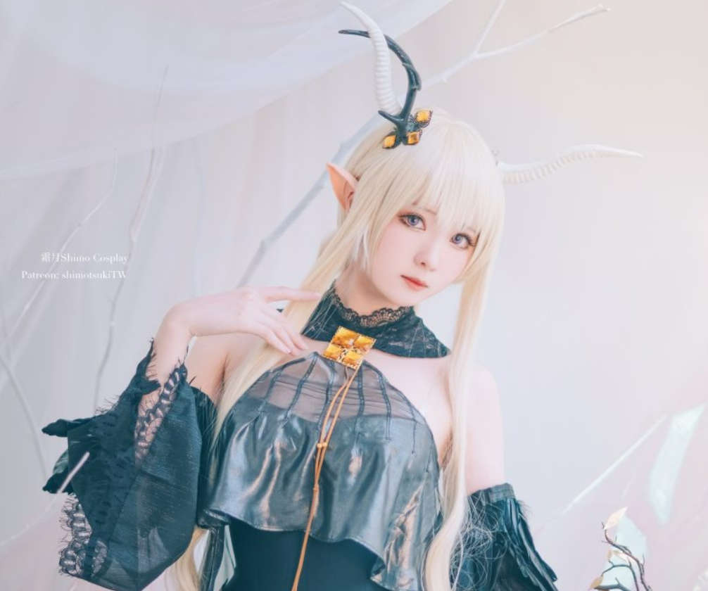 霜月shimo cos 明日方舟·闪灵作品图集-ACGAI艺图