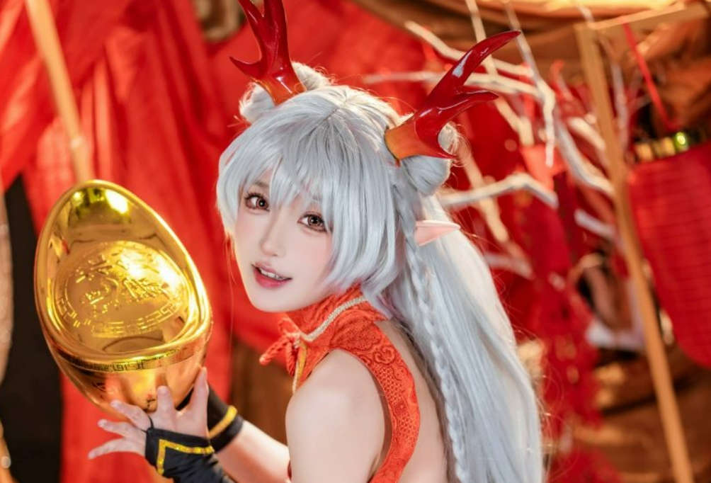 阿包也是兔娘cos新春贺图·龙妹作品图集-ACGAI艺图