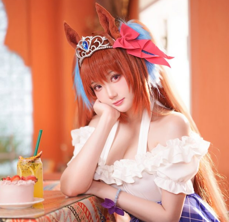 瓜希酱：赛马娘Pretty Derby大和赤骥Cosplay作品图集-ACGAI艺图