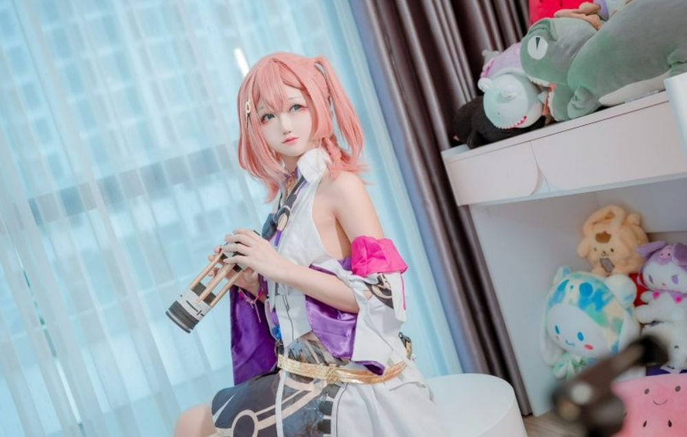 Kuuko W cosplay崩坏星穹铁道·艾丝妲图集作品-ACGAI艺图