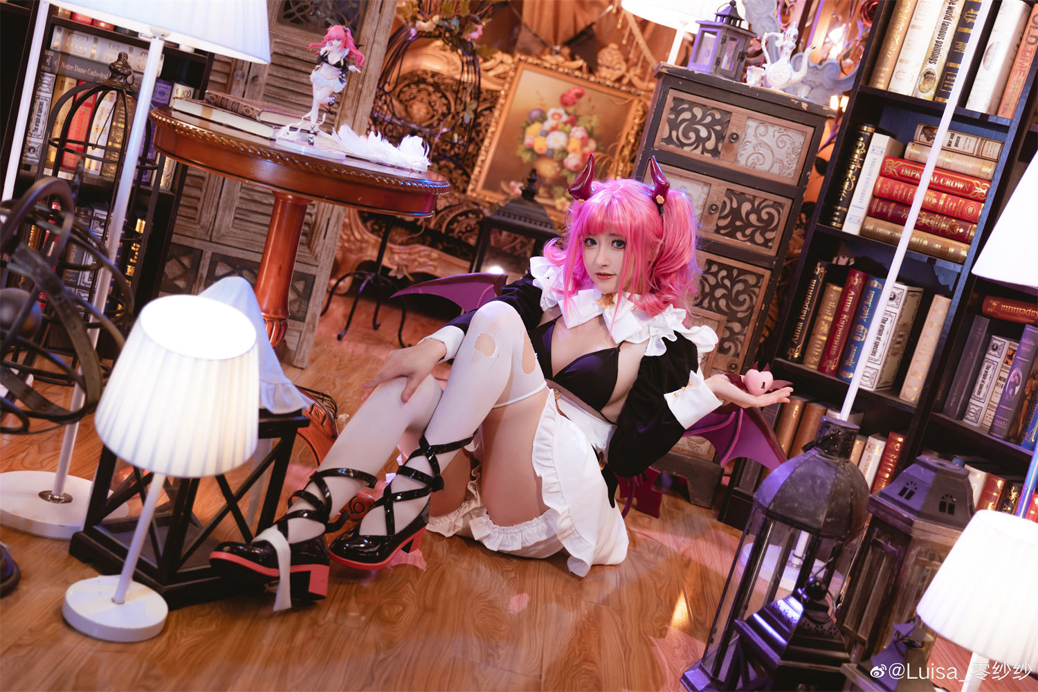Luisa_零纱纱《莉莉娅人形手办》COS，恶魔趣味等着你-ACGAI艺图