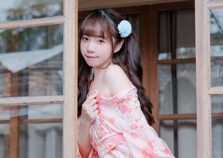 可可小白兔摄影作品图集，好青涩的美少女啊-ACGAI艺图