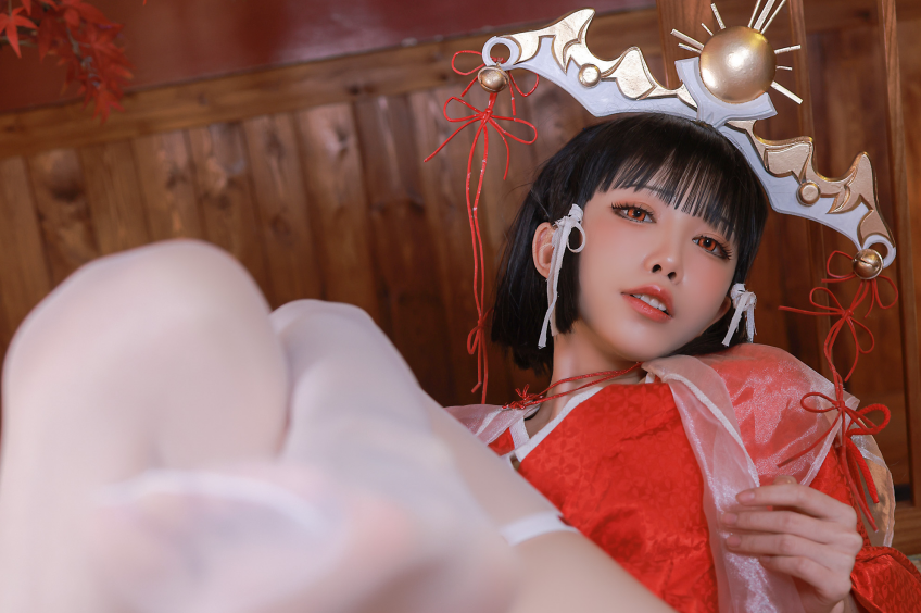 水淼aqua宵宫图片 颜色的搭配突出美感-ACGAI艺图