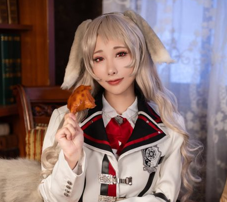 雨波_HaneAme艾莉丝cos图，让人无法拒绝的野兽-ACGAI艺图