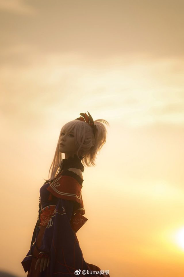 coser@kuma桑熊在《命运-冠位指定》中化身阿尔托莉雅-ACGAI艺图
