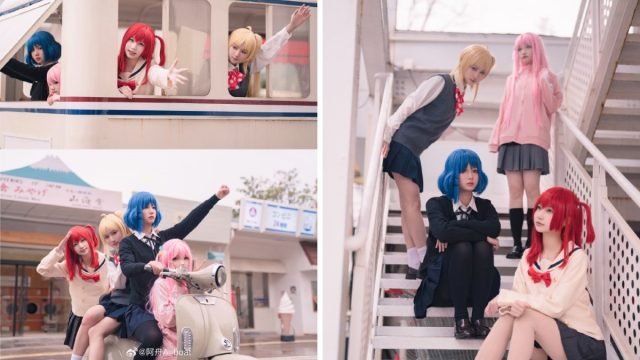 《孤独摇滚！》- 来自中国coser的“Kessoku乐队”中的可爱COSPLAY！-ACGAI艺图