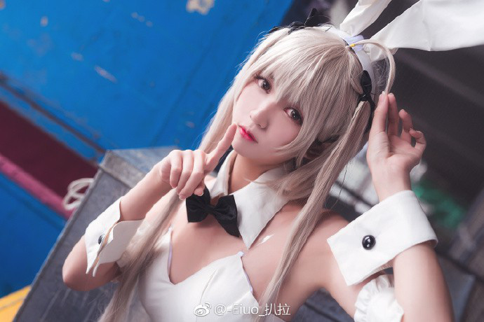 coser@Eiuo_扒拉在《缘之空》 中化身“兔女郎版”春日野穹-ACGAI艺图