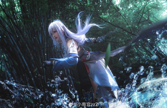 [崩坏：星穹铁道]小南宫zzZ cos镜流，闪耀崩坏的酷帅与美丽-ACGAI艺图