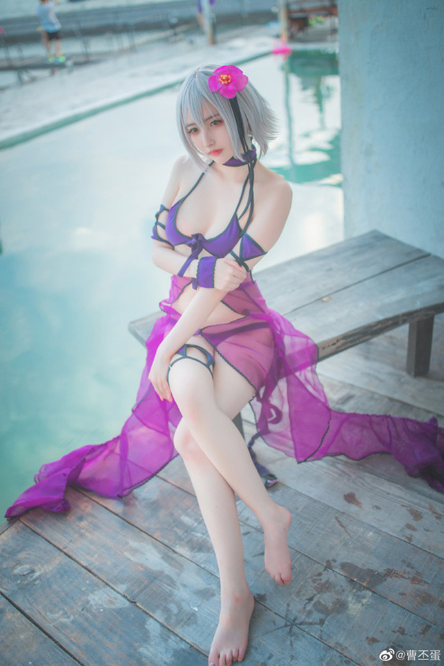 曹丕蛋在《Fate/ Grand Order》cosplay迷人的贞德，展现个性魅力-ACGAI艺图