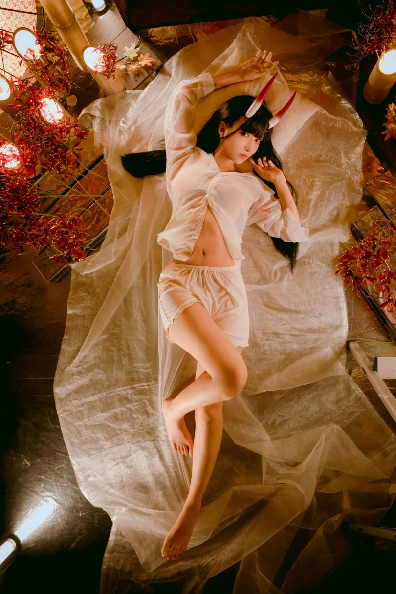 能代COS：Shika小鹿鹿完美还原碧蓝航线中的优雅舰娘-ACGAI艺图