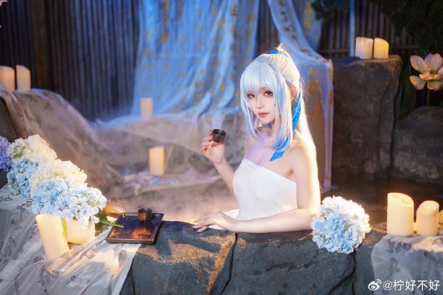 柠好不好化身《星穹铁道》罗浮剑首，展现“浴巾版”镜流的性感魅力-ACGAI艺图