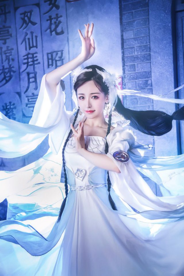 coser@紫颜颜sweet在《楚留香传奇》化身美丽迷人的苏蓉蓉-ACGAI艺图