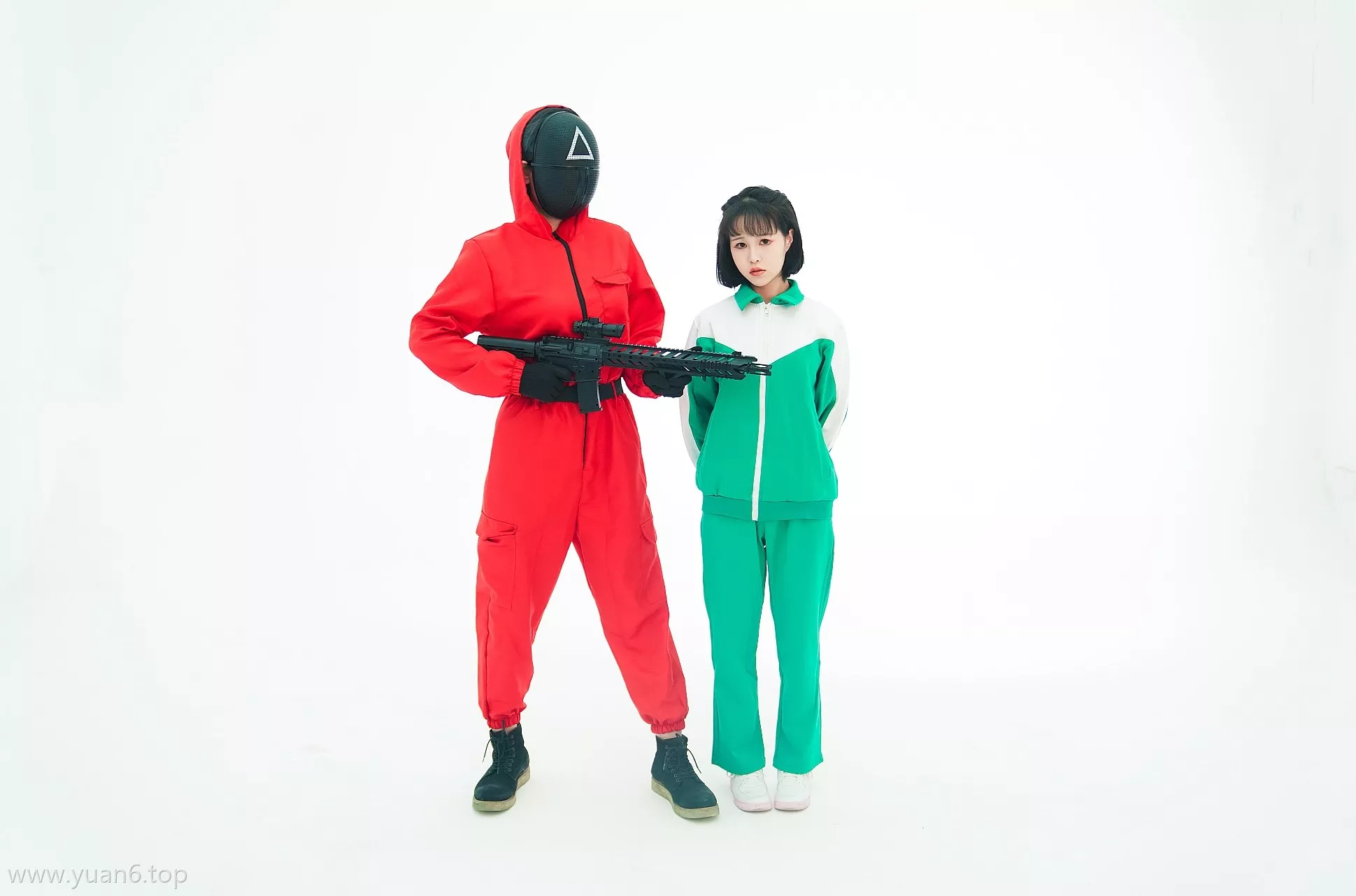 美图欣赏丨Coser星澜是澜澜叫澜妹呀&晕崽-鱿鱼游戏 [54P1V-857MB]-ACGAI艺图