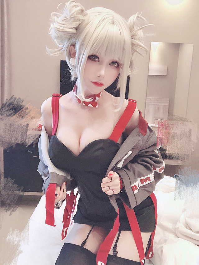 Mon夢_monpink cos作品 | Mon夢_monpink在《我的英雄学院》cos渡我被身子-ACGAI艺图