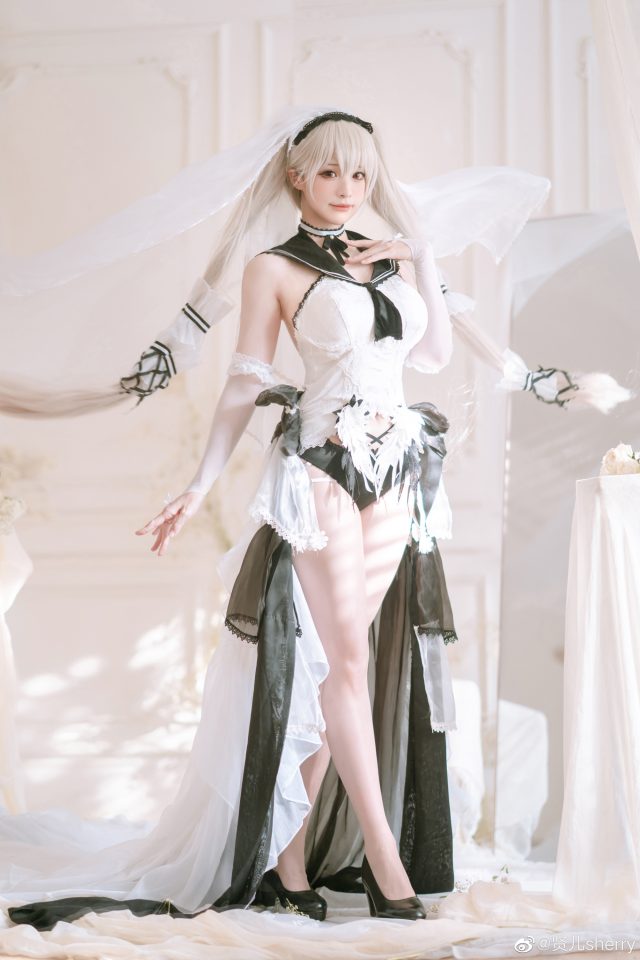 贤儿sherry cos《碧蓝航线》可畏，妙趣横生的美丽梦幻现实-ACGAI艺图