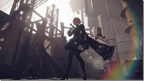NieR:Automata COSPLAY：当《尼尔：机械纪元》的2B女孩拥抱“尤尔哈9S”时-ACGAI艺图
