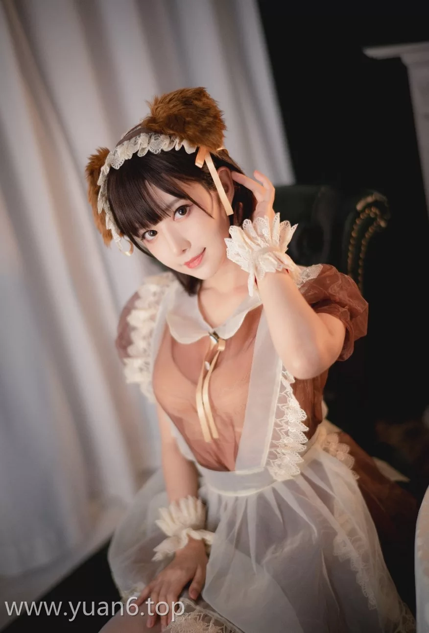 美图欣赏丨coser_Shika小鹿鹿-透明女仆[22P-438MB]-ACGAI艺图