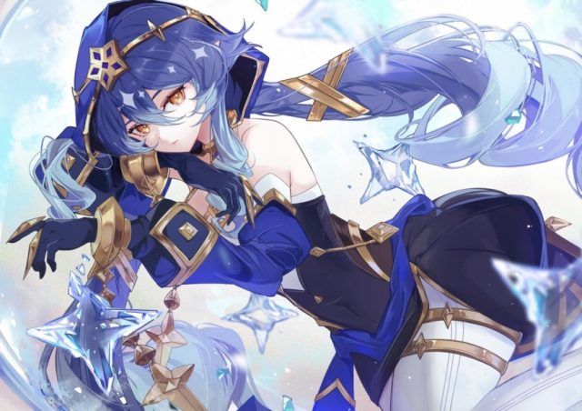 coser@楚楚子w化身《原神》的新角色莱依拉Layla-ACGAI艺图