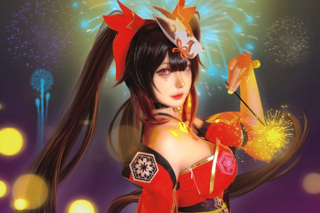 星穹铁道的绚烂花火：泰国coser Zouka变身可爱迷人的花火-ACGAI艺图
