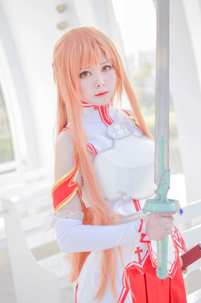 Arty亚缇 cos 作品 | Arty亚缇 cos 刀剑神域“第一美女”亚丝娜-ACGAI艺图