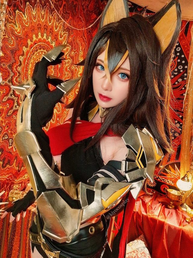 新加坡女coser@Kiyo在《原神Impact》的性感迪希雅cosplay照片-ACGAI艺图