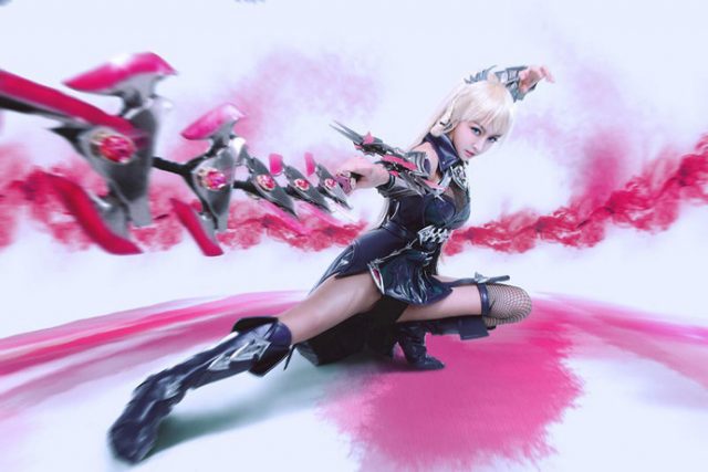 coser@cindy在游戏《洛奇》中化身英姿飒爽的“链刃师 ”-ACGAI艺图
