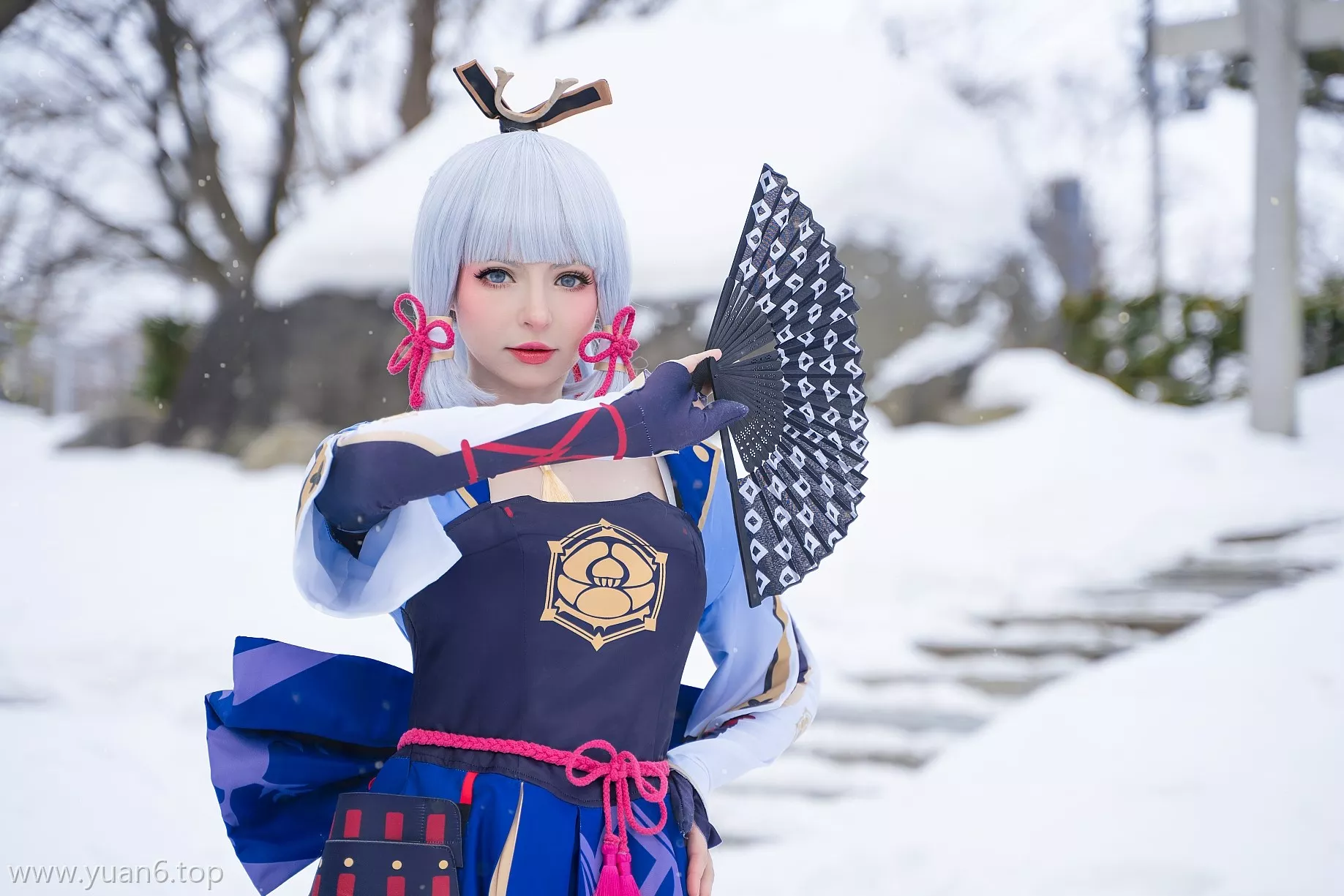 美图欣赏丨Coser_Peach milky全部图片集之Ayaka genshin impact[47P-386MB]-ACGAI艺图