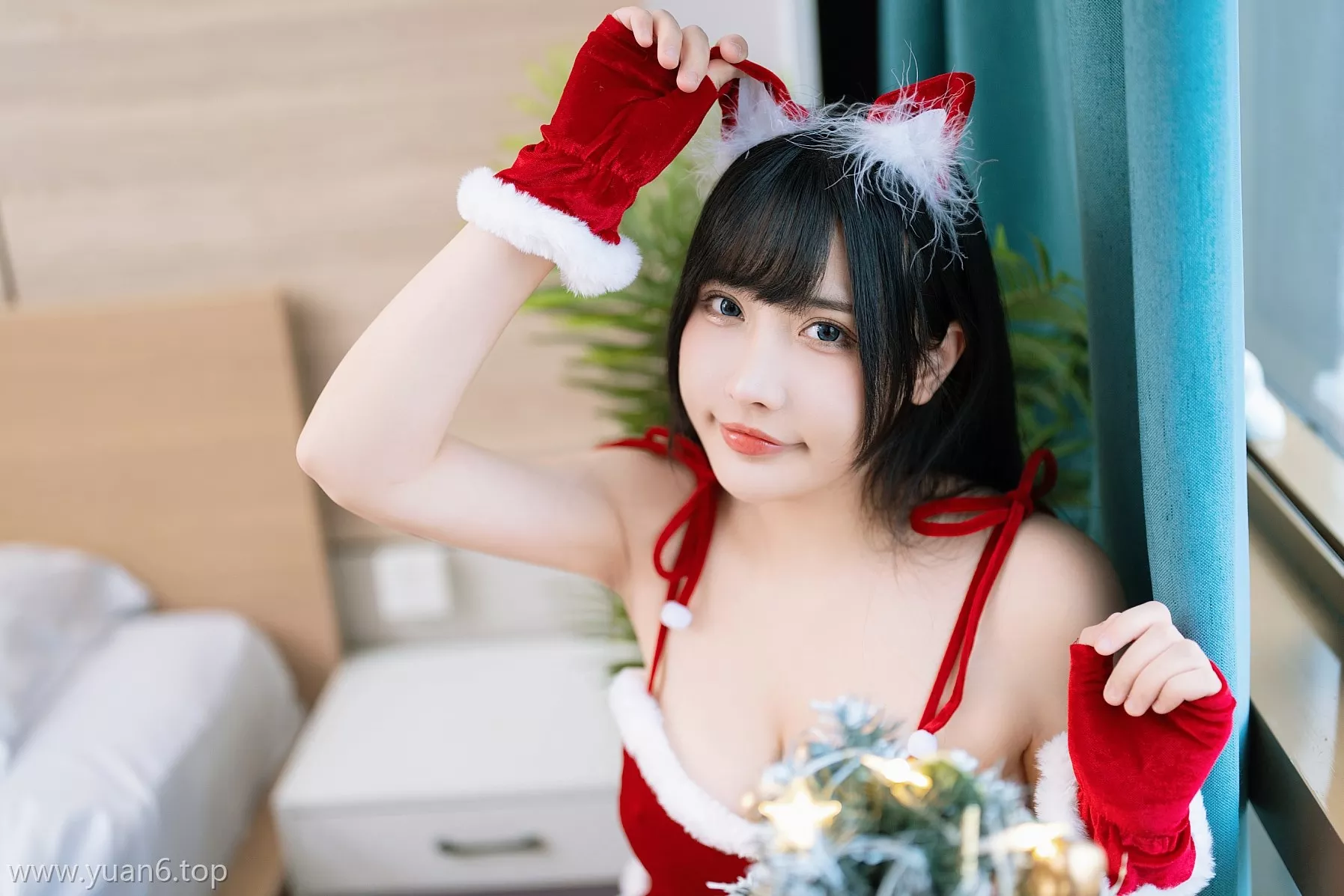 美图欣赏丨Coser糖果果Candy全部图片集之圣诞节[125P-672.8M]-ACGAI艺图