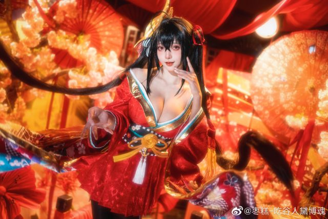 [碧蓝航线]枣糕-吃谷人黛博魂cos大凤，展现性感的病态美-ACGAI艺图