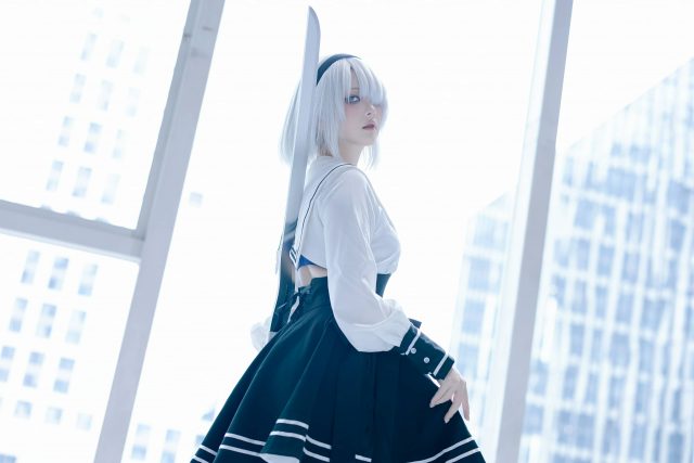 屿鱼Yukako尼尔机械纪元COS：演绎冷酷与柔美并存的2B-ACGAI艺图