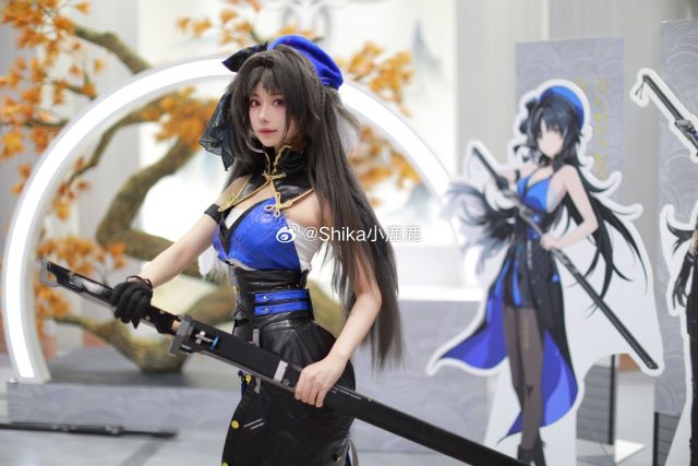 Shika小鹿鹿cos《鸣潮》秧秧，美丽酷帅席卷Comic Market 102-ACGAI艺图