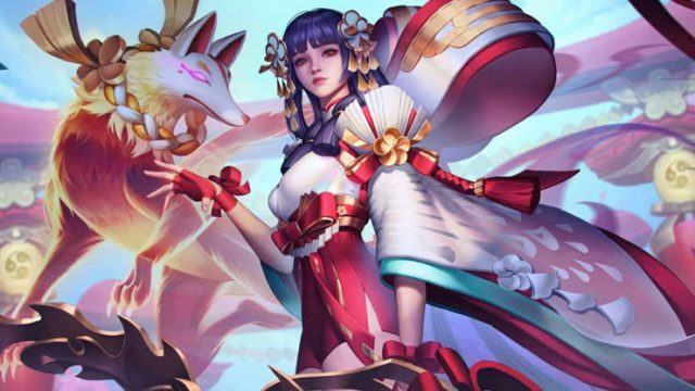 coser@Arisara Karbdecho在《传说对决》化身“狐灵巫女”特尔安娜丝-ACGAI艺图