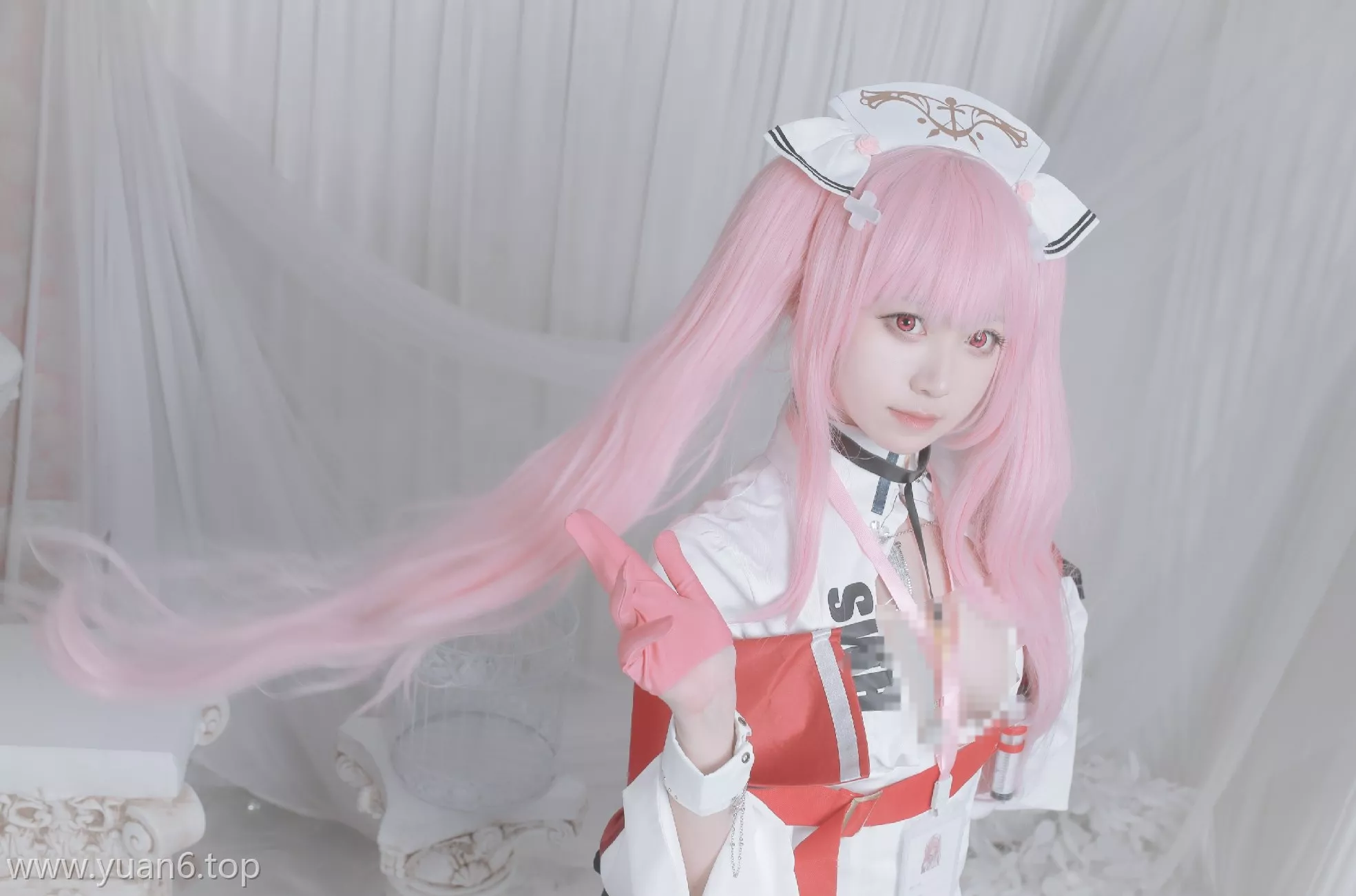 美图欣赏丨coser愛ちゃん(Asagiriai)-英仙座护士服 [20P-171MB]-ACGAI艺图