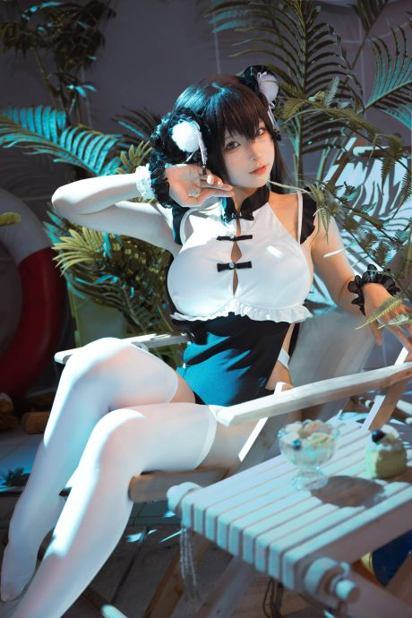 Coser蠢沫沫熊猫娘cos照片，三重魅力！-ACGAI艺图