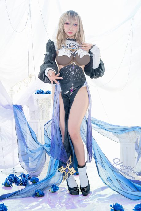 coser雨波_HaneAme《原神》阿波尼亚-ACGAI艺图