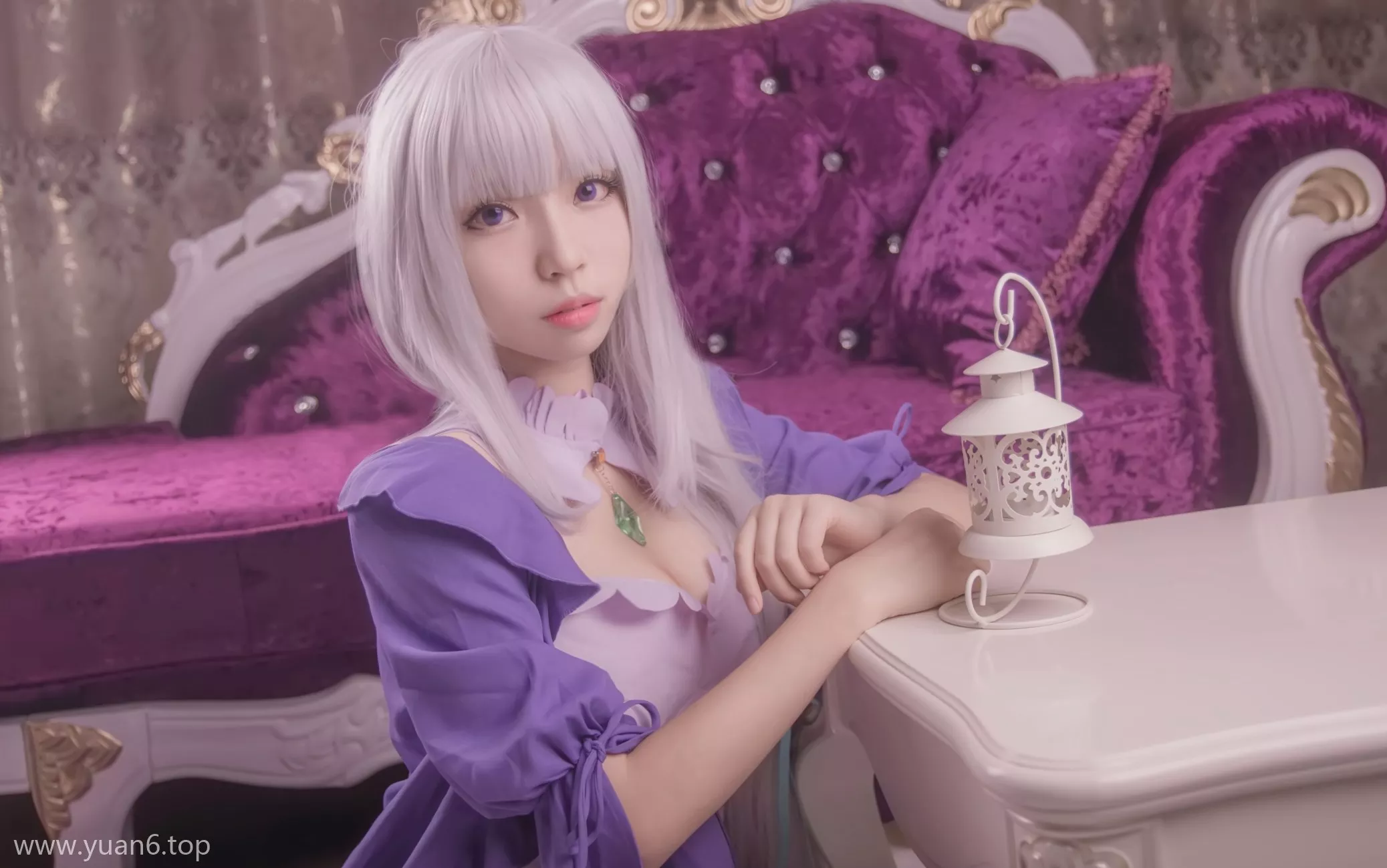 美图欣赏丨Coser白易子教主-艾米莉娅[10P-124MB]-ACGAI艺图