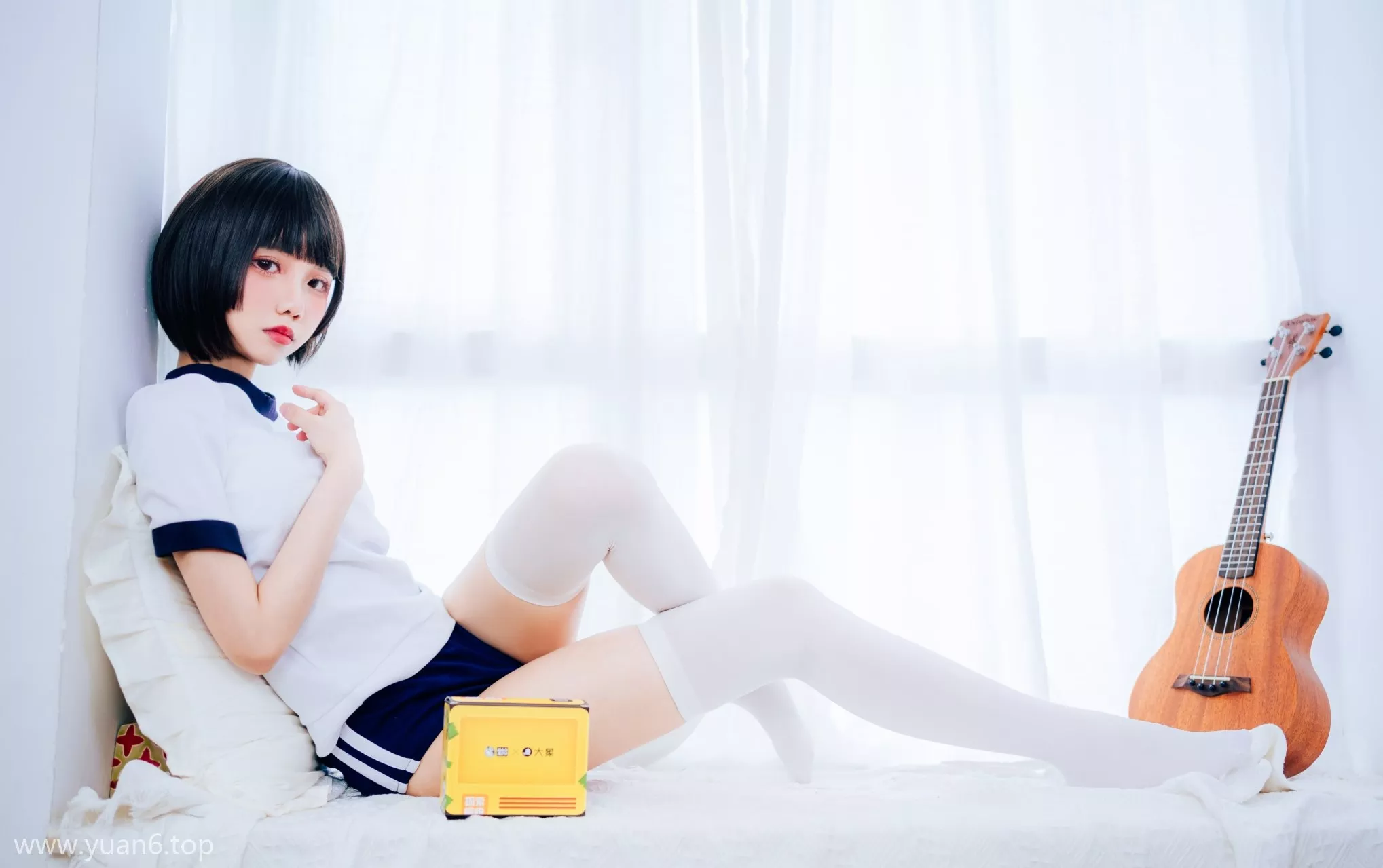 美图欣赏丨Coser果咩酱w-体操服[19P-271MB]-ACGAI艺图
