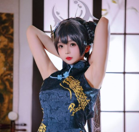 “门主大人”妃咲cos，堪称美艳版东方女帝下凡-ACGAI艺图