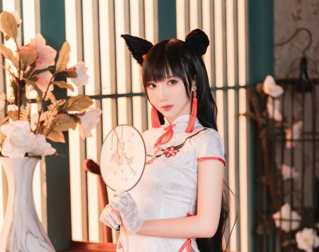 Coser面饼仙儿小姐姐，重樱重巡舰娘「爱宕」-ACGAI艺图