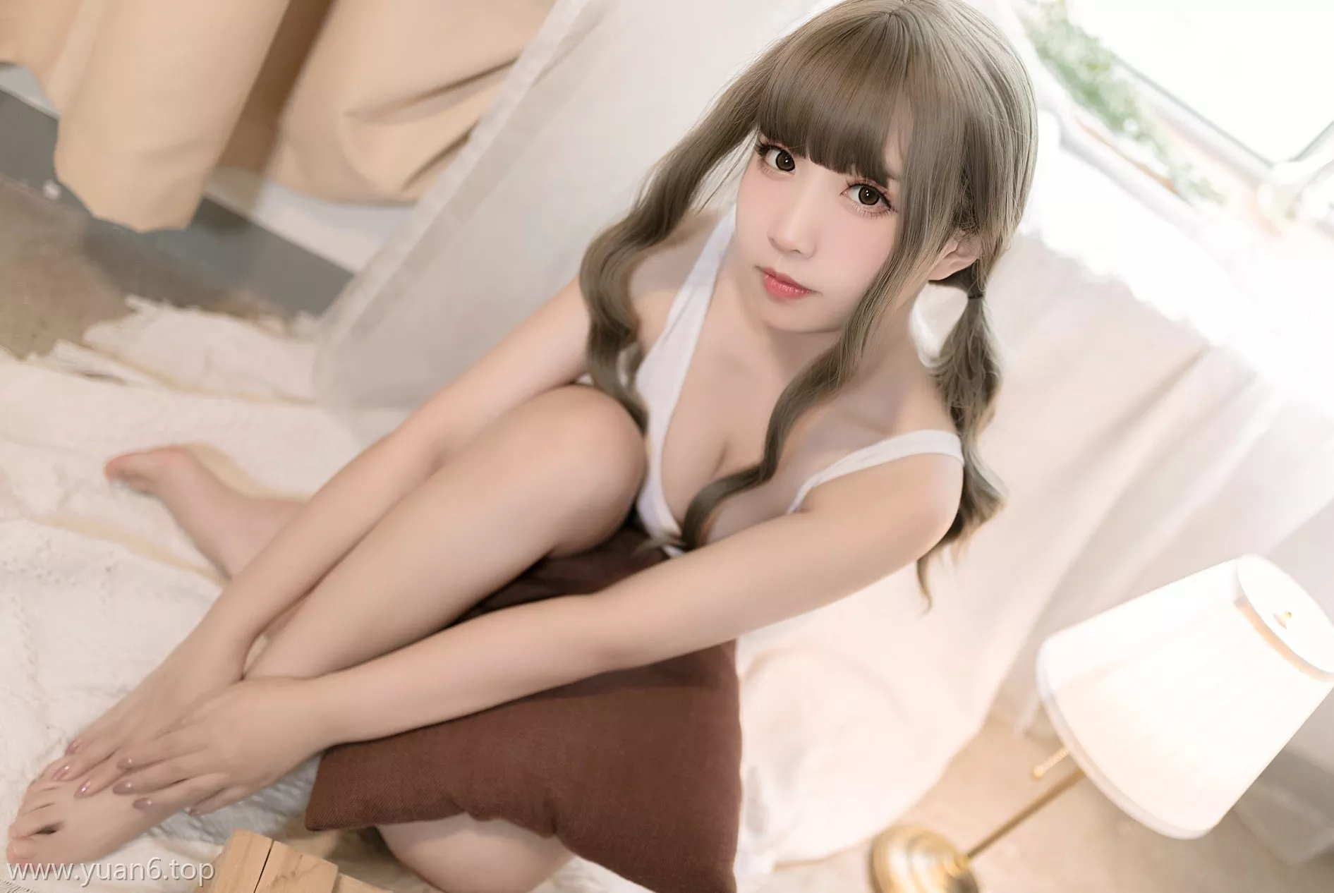 美图欣赏丨Coser猫田圣奈奈-白色死库水[9P-25MB]-ACGAI艺图
